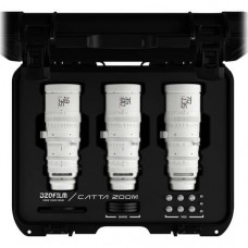 DZOFilm Catta FF 18-35/35-80/70-135mm T2.9 - 3 Lens Bundle (E-Mount, Whiite)
